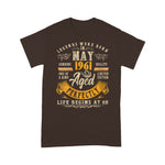Womens 60 Years Old - Vintage May 1961 60th Birthday Shirt 60th birthday gifts - Scotstee Shop