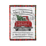 Tartan Blanket Vintage Red Truck with Christmas Tree Family Scottish Clan Maule plaid blanket, red plaid blanket, buffalo plaid blanket, green plaid blanket, plaid fleece blanket, blue plaid blanket, red tartan blanket, tartan plaid blanket, black and white plaid blanket, , christmas plaid blanket, orange plaid blanket, tartan plaid throw blanket, pink plaid blanket, brown plaid blanket, buffalo check blanket