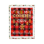 Personalized Gift Tartan Plaid Blanket Clan MacIntyre Modern With Christmas Cookie Baking Crew Christmas Gift Blanket, Plaid Blanket, Christmas Fleece Blanket, Christmas Blanket, Tartan Blanket, Scottish Blanket, Scotland Blanket, Family Name Blanket, Custom Blanket, Personalized Blanket