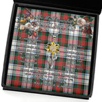 To My Beautiful Soulmate Sunflower Necklace In Your Eyes I Have Found My Home Clan MacDuff Dress Modern Tartan Jewelry For Girlfriend, Tartan Sunflower Pendant Necklace, Scottish Tartan Jewelry, valentine necklace, necklace girlfriend, necklace for wife, cute necklaces for girlfriend, jewelry for girlfriend, to my soulmate necklace, to my future wife necklace