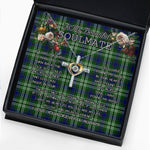 To My Beautiful Soulmate Necklace In Your Eyes I Have Found My Home Clan Purves Tartan Cross Dancing Necklace