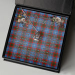 To My Beautiful Soulmate Necklace In Your Eyes I Have Found My Home Clan Spalding Tartan Crown Pendant Necklace