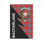Scotstee Shop MacFarlane Tartan Garden Flag - Flash Style