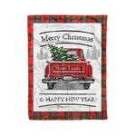 Tartan Blanket Vintage Red Truck with Christmas Tree Family Scottish Clan Maule plaid blanket, red plaid blanket, buffalo plaid blanket, green plaid blanket, plaid fleece blanket, blue plaid blanket, red tartan blanket, tartan plaid blanket, black and white plaid blanket, , christmas plaid blanket, orange plaid blanket, tartan plaid throw blanket, pink plaid blanket, brown plaid blanket, buffalo check blanket