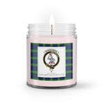 Soy Wax Candle - Buffalo Plaid Candle Clan Crest Badge Bannerman Tartan Plaid Soy Wax Candle, oil candle, candle handmade, wax candle, soy wax, nature wax, natural soy wax, natural soy candles, natural candle