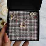 To My Beautiful Soulmate Necklace In Your Eyes I Have Found My Home Clan Borthwick Tartan Forever Love Necklace
