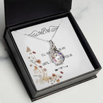 Rising Phoenix Necklace - Mom Necklace - I'll Hold You In My Heart Mother's Day Gift