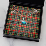 Sea Turtle Necklace To My Beautiful Soulmate Necklace In Your Eyes I Have Found My Home Clan MacLachlan Modern Tartan Blue Turtle Necklace