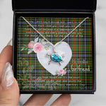 Sea Turtle Necklace Gift for My Beautiful Girlfriend Valentines Necklace Clan Walkinshaw Tartan Blue Turtle Necklace, Valentine Necklace Gift for Girlfriend Clan Mitchell Ancient Tartan Sunflower Pendant Necklace, Scottish Tartan Jewelry, valentine necklace, necklace girlfriend, necklace for wife, cute necklaces for girlfriend, jewelry for girlfriend, to my soulmate necklace, to my future wife necklace