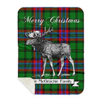 Scotstee Shop Plaid Tartan Blanket With Moose Clan McGeachie Plaid Blanket, plaid blanket australia,plaid blanket canada,plaid christmas blanket,plaid fleece sherpa blanket,plaid sherpa blanket canada,plaid sherpa blanket lipstick,plaid sherpa blanket pink,plaid sherpa blanket queen