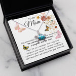 Opal Turtle Necklace - Mom Necklace Gift - To My Mom - Gift From Daughter - Mother's Day Necklace