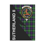 Scotstee Shop Sutherland II Tartan Garden Flag - Flash Style