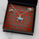 Sea Turtle Necklace To My Beautiful Soulmate Necklace In Your Eyes I Have Found My Home Clan Herries Tartan Blue Turtle Necklace