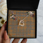 To My Beautiful Soulmate Necklace In Your Eyes I Have Found My Home Clan Jardine Tartan Forever Love Necklace