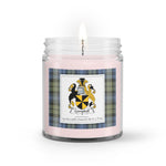 Soy Wax Candle - Buffalo Plaid Candle Campbell Faded Family Crest Tartan Plaid Soy Wax Candle, oil candle, candle handmade, wax candle, soy wax, nature wax, natural soy wax, natural soy candles, natural candle
