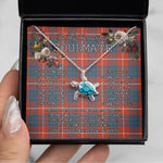 Sea Turtle Necklace To My Beautiful Soulmate Necklace In Your Eyes I Have Found My Home Clan Hamilton Ancient Tartan Blue Turtle Necklace, Valentine Necklace Gift for Girlfriend Clan Mitchell Ancient Tartan Sunflower Pendant Necklace, Scottish Tartan Jewelry, valentine necklace, necklace girlfriend, necklace for wife, cute necklaces for girlfriend, jewelry for girlfriend, to my soulmate necklace, to my future wife necklace
