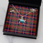 Sea Turtle Necklace To My Beautiful Soulmate Necklace In Your Eyes I Have Found My Home Clan MacPherson Tartan Blue Turtle Necklace