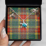 Sea Turtle Necklace To My Beautiful Soulmate Necklace In Your Eyes I Have Found My Home Clan Buchanan Old Sett Tartan Blue Turtle Necklace, Valentine Necklace Gift for Girlfriend Clan Mitchell Ancient Tartan Sunflower Pendant Necklace, Scottish Tartan Jewelry, valentine necklace, necklace girlfriend, necklace for wife, cute necklaces for girlfriend, jewelry for girlfriend, to my soulmate necklace, to my future wife necklace