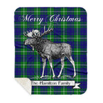 Scotstee Shop Plaid Tartan Blanket With Moose Clan Hamilton Hunting Plaid Blanket, plaid blanket australia,plaid blanket canada,plaid christmas blanket,plaid fleece sherpa blanket,plaid sherpa blanket canada,plaid sherpa blanket lipstick,plaid sherpa blanket pink,plaid sherpa blanket queen