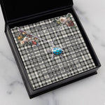 Sea Turtle Necklace To My Beautiful Soulmate Necklace In Your Eyes I Have Found My Home Clan Scott Black White Ancient Tartan Blue Turtle Necklace