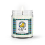 Soy Wax Candle - Buffalo Plaid Candle Clan Badge Campbell Of Cawdor Ancient Tartan Plaid Soy Wax Candle, oil candle, candle handmade, wax candle, soy wax, nature wax, natural soy wax, natural soy candles, natural candle