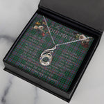 To My Beautiful Soulmate Necklace In Your Eyes I Have Found My Home Clan Byres Tartan Rising Phoenix Necklace