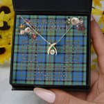 To My Beautiful Soulmate Necklace In Your Eyes I Have Found My Home Clan MacCorquodale Tartan Wishbone Dancing Necklace