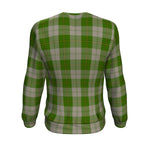Scotstee Shop Tartan Plaid Sweatshirt, plaid sweatshirt, christmas sweatshirt, christmas sweatshirt womens, mens christmas sweatshirt, buffalo plaid sweatshirt,Clan Cunningham Dress Green Dancers Sweatshirt