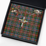 To My Beautiful Soulmate Necklace In Your Eyes I Have Found My Home Clan Caledonia Tartan Cross Dancing Necklace