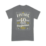 Vintage 40th Birthday For Him 1980's Aged To Perfection Birthday Shirt - Scotstee Shop