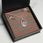 To My Beautiful Soulmate Necklace In Your Eyes I Have Found My Home Clan Scott Ancient Tartan Rising Phoenix Necklace