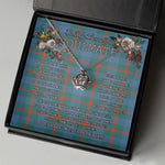 To My Beautiful Soulmate Necklace In Your Eyes I Have Found My Home Clan Agnew Ancient Tartan Crown Pendant Necklace