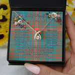 To My Beautiful Soulmate Necklace In Your Eyes I Have Found My Home Clan Wilson Ancient Tartan Wishbone Dancing Necklace