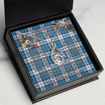 To My Beautiful Soulmate Necklace In Your Eyes I Have Found My Home Clan Muirhead Blue Tartan Rising Phoenix Necklace