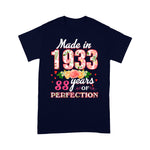 Womens Made In 1933 Design 88 Years Old 88th Birthday Gift Birthday Shirt - Scotstee Shop