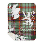 Sherpa Blanket - Tartan Blanket Thistle and Lion Scottish Clan MacAndrew Plaid Blanket, plaid sherpa blanket queen,purple sherpa blanket,queen sherpa blanket,queen size sherpa blanket,red sherpa blanket,scottish tartan blankets,sherpa blanket,sherpa christmas blanket