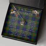 To My Beautiful Soulmate Necklace In Your Eyes I Have Found My Home Clan Dundas Tartan Crown Pendant Necklace