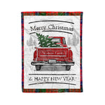 Tartan Blanket Vintage Red Truck with Christmas Tree Family Scottish Clan Nicolson plaid blanket, red plaid blanket, buffalo plaid blanket, green plaid blanket, plaid fleece blanket, blue plaid blanket, red tartan blanket, tartan plaid blanket, black and white plaid blanket, , christmas plaid blanket, orange plaid blanket, tartan plaid throw blanket, pink plaid blanket, brown plaid blanket, buffalo check blanket