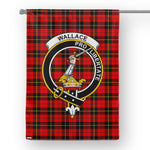 Garden Flag Wallace Tartan Flag Clan Badge Tartan House Flag
