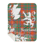 Sherpa Blanket - Tartan Blanket Thistle and Lion Scottish Clan MacKintosh Ancient Plaid Blanket, plaid sherpa blanket queen,purple sherpa blanket,queen sherpa blanket,queen size sherpa blanket,red sherpa blanket,scottish tartan blankets,sherpa blanket,sherpa christmas blanket