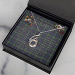 To My Beautiful Soulmate Necklace In Your Eyes I Have Found My Home Clan Campbell Argyll Modern Tartan Rising Phoenix Necklace