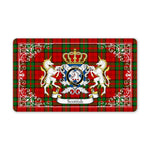 Doormat - Welcome Mat Scottish Dunbar Tartan Door Mat, Plaid Doormat