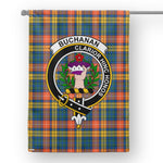 Scotstee Shop Buchanan Ancient Tartan Flag Clan Badge Tartan House Flag