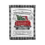 Tartan Blanket Vintage Red Truck with Christmas Tree Family Scottish Clan Troup plaid blanket, red plaid blanket, buffalo plaid blanket, green plaid blanket, plaid fleece blanket, blue plaid blanket, red tartan blanket, tartan plaid blanket, black and white plaid blanket, , christmas plaid blanket, orange plaid blanket, tartan plaid throw blanket, pink plaid blanket, brown plaid blanket, buffalo check blanket