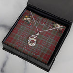To My Beautiful Soulmate Necklace In Your Eyes I Have Found My Home Clan Lindsay Tartan Rising Phoenix Necklace
