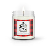 Soy Wax Candle - Buffalo Plaid Candle Cunningham Modern Family Crest Tartan Plaid Soy Wax Candle, oil candle, candle handmade, wax candle, soy wax, nature wax, natural soy wax, natural soy candles, natural candle