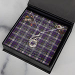To My Beautiful Soulmate Necklace In Your Eyes I Have Found My Home Clan MacDonald Dress Modern Tartan Rising Phoenix Necklace