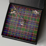 To My Beautiful Soulmate Necklace In Your Eyes I Have Found My Home Clan Glas Tartan Crown Pendant Necklace