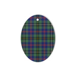 Wood Tartan Oval Ornaments, Christmas Tree Ornament, Plaid Christmas Ornaments, Ceramic Oval Christmas Tree Decoration, Tartan Oval Ornaments, Christmas Tree Ornament, Plaid Christmas Ornaments, Ceramic Oval Christmas Tree Decoration