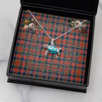 Sea Turtle Necklace To My Beautiful Soulmate Necklace In Your Eyes I Have Found My Home Clan MacDuff Ancient Tartan Blue Turtle Necklace